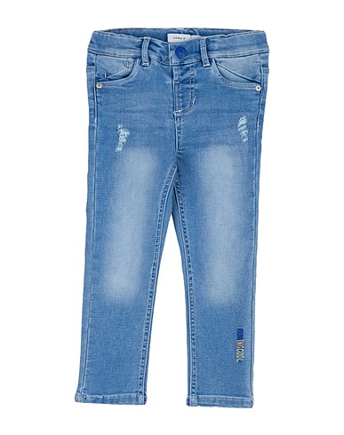NAME IT® Jeans Blau 66% Baumwolle, 32% Polyester, 2% Elastan