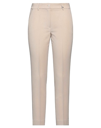 L.P. di L. PUCCI Casual pants Beige 79% Polyester, 17% Viscose, 4% Elastane
