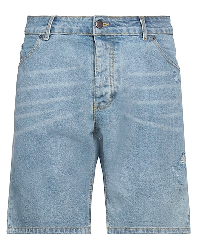 P.R.I.M.E. Denim shorts Blue 100% Cotton
