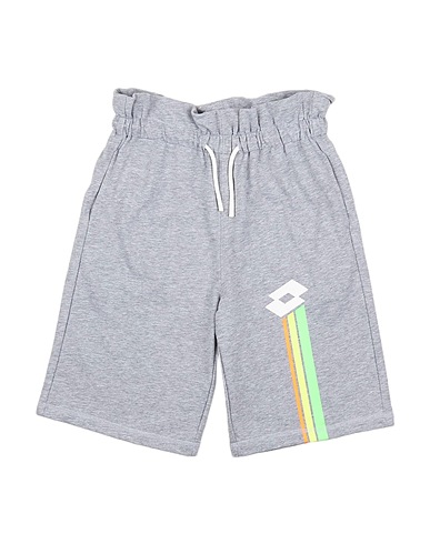 LOTTO Shorts & Bermuda Grigio 85% Cotone, 15% Poliestere