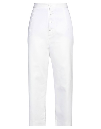 JEJIA Casual trouser White 100% Cotton