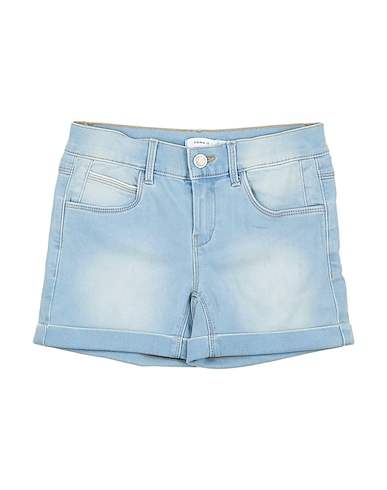 NAME IT® Denim shorts Blue 71% Cotton, 27% Polyester, 2% Elastane