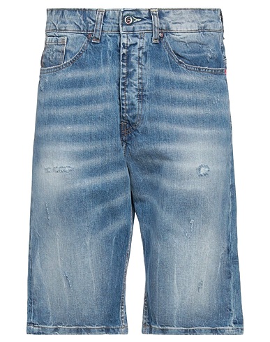 DISPLAJ Shorts Blau 100% Baumwolle