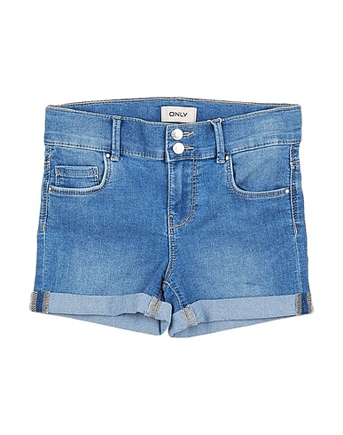 KIDS ONLY Denim shorts Blue 73% Cotton, 25% Polyester, 2% Elastane