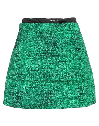 1 MONCLER JW ANDERSON Mini skirt Green 100% Cotton