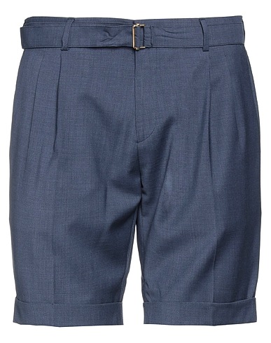 BRIGLIA 1949 Shorts & Bermudas Nachtblau 100% Schurwolle