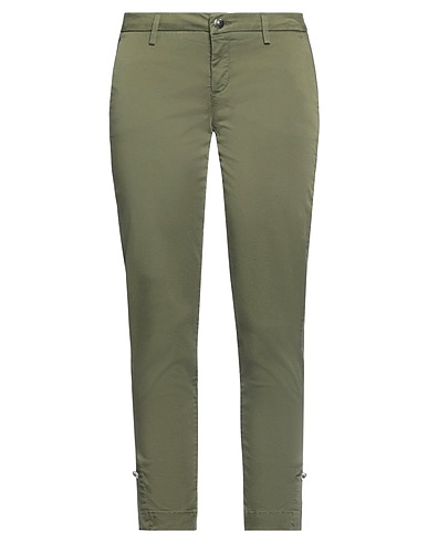 LIU •JO Casual trouser Military green 100% Cotton