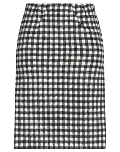 N°21 Midi skirt Black 40% Acrylic, 30% Polyester, 22% Wool, 5% Polyamide, 3% Other Fibres