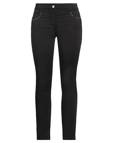 LIU •JO Casual pants Black 65% Cotton, 31% Polyester, 4% Elastane