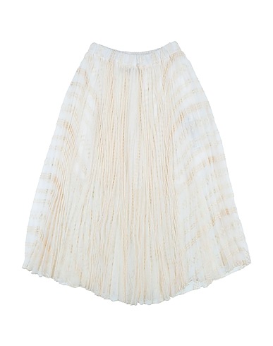 DONDUP Skirt Cream 100% Polyamide