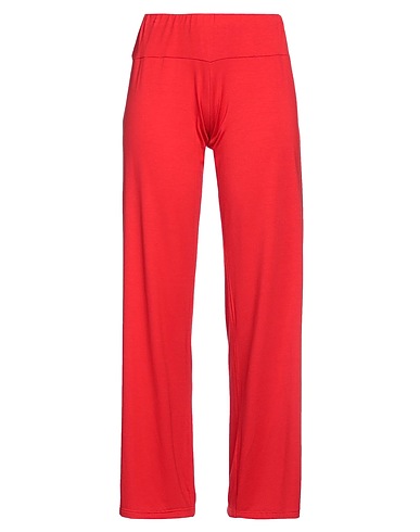 KATE BY LALTRAMODA Pantalone Rosso 94% Viscosa, 6% Elastan