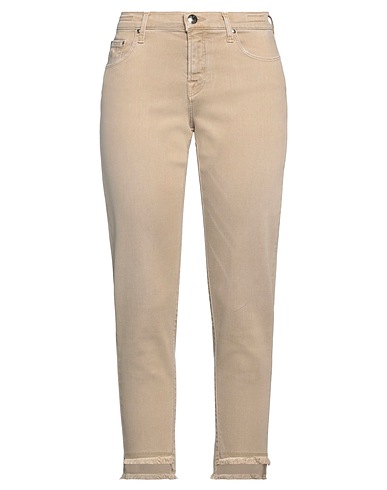 JACOB COHЁN Denim pants Sand 63% Lyocell, 30% Cotton, 5% Polyester, 2% Elastane