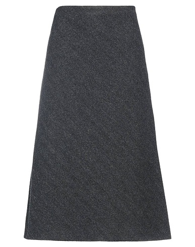 MAISON MARGIELA Midi skirt Charcoal 100% Wool