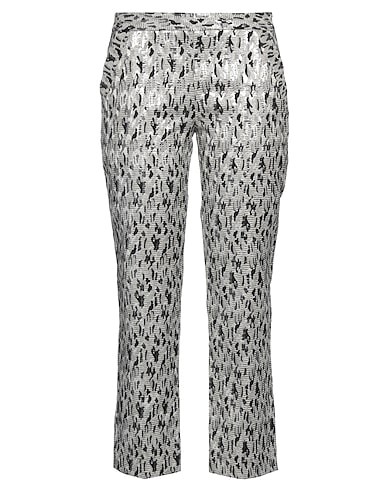 NINEMINUTES Casual trouser Beige 45% Acetate, 24% Wool, 22% Polyester, 9% Polyamide