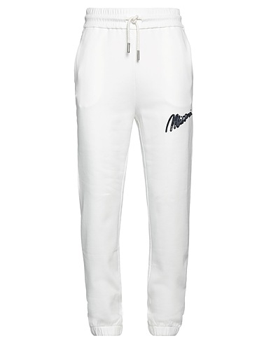 MISSONI Casual trouser Ivory 93% Cotton, 7% Polyamide