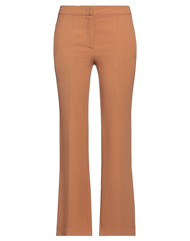N°21 Casual pants Camel 50% Acetate, 50% Viscose