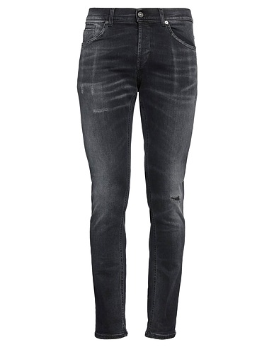 DONDUP Denim trousers Black 57% Cotton, 37% Modal, 4% Elastomultiester, 2% Elastane