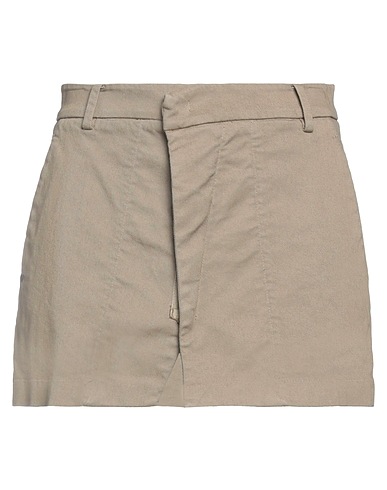 N°21 Denim skirt Khaki 99% Cotton, 1% Elastane