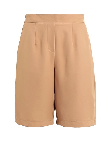 PIECES Shorts & Bermuda Camel 100% Polyester