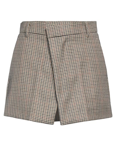 N°21 Mini skirt Beige 100% Wool