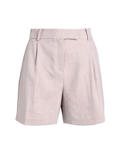 ONLY Shorts & Bermuda Beige 97% Polyester, 3% Elastane