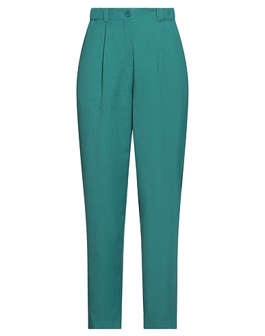 KENZO Casual trouser Emerald green 100% Polyester