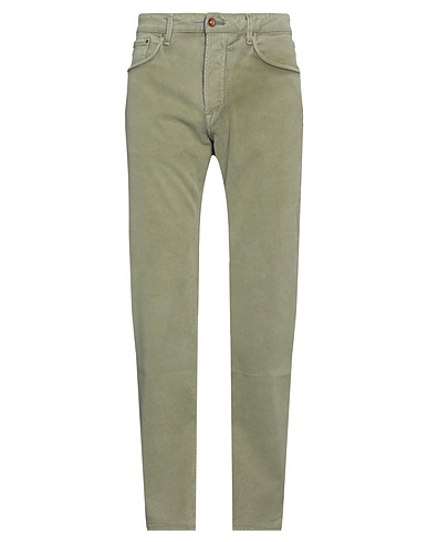 HAND PICKED Chinos Verde militare 98% Cotone, 2% Elastan