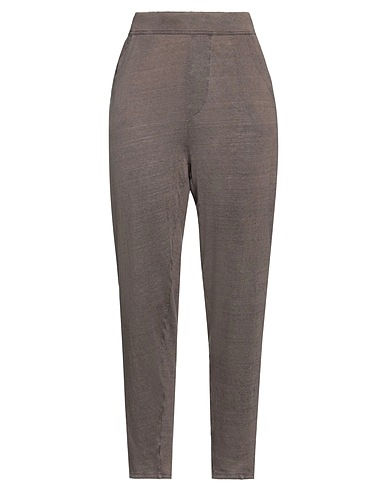 MAJESTIC FILATURES Casual trouser Khaki 96% Linen, 4% Elastane