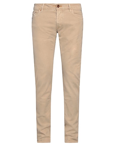 HAND PICKED 5-pocket Beige 51% Cotton, 46% Modal, 3% Elastane