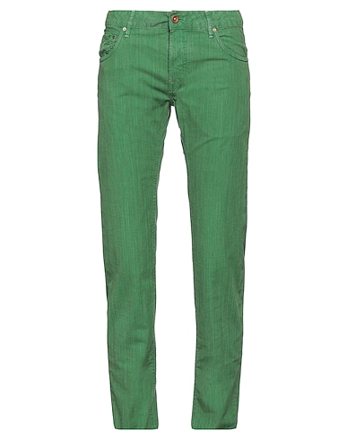 HAND PICKED 5-pocket Green 97% Cotton, 3% Elastane