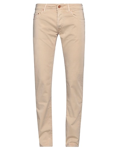HAND PICKED 5-pocket Beige 97% Cotton, 3% Elastane
