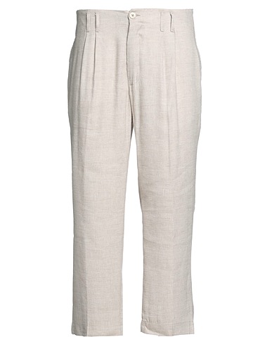 NEILL KATTER Casual trouser Sand 70% Cotton, 30% Linen