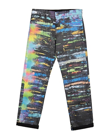 DOLCE&GABBANA Denim trousers Black 98% Cotton, 2% Elastane