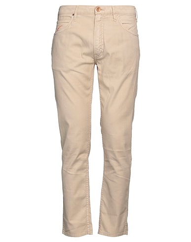 HAND PICKED 5-pocket Beige 67% Cotton, 30% Linen, 2% Polyester, 1% Elastane