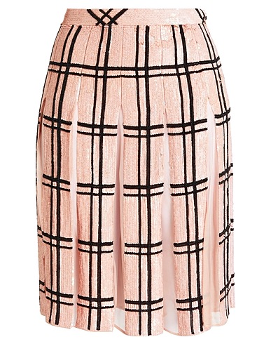 VALENTINO GARAVANI Mini skirt Blush 100% Silk, Polyester