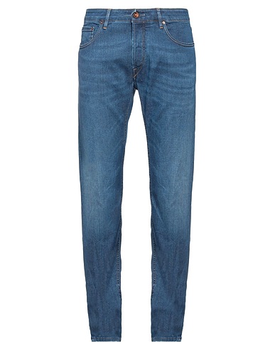 HAND PICKED Pantalones vaqueros Azul marino 96% Algodón, 4% Elastán