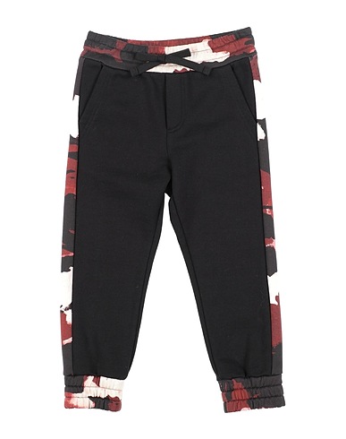 DOLCE&GABBANA Casual trouser Black 100% Cotton, Viscose, Polyester, Polyurethane