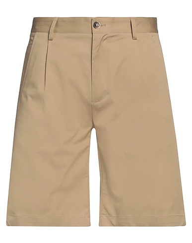 DANIELE ALESSANDRINI HOMME Shorts & Bermuda Sand 97% Cotton, 3% Elastane