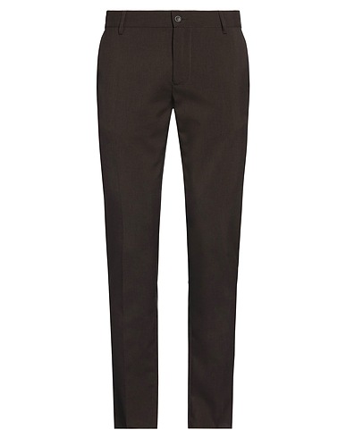 DANIELE ALESSANDRINI HOMME Dress pants TESTA DI MORO 100% Polyester