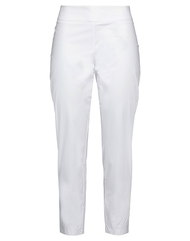 PIANURASTUDIO Pantalone Bianco 100% Cotone