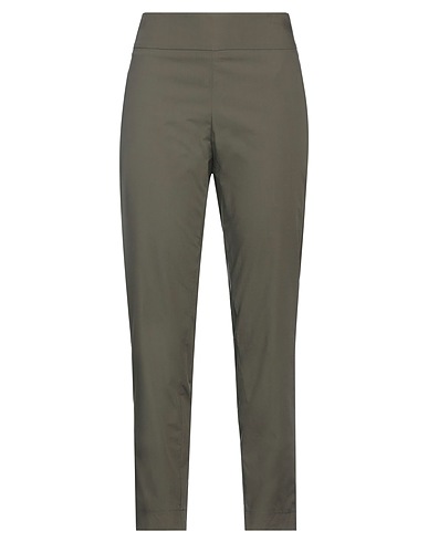 PIANURASTUDIO Pantalone Verde militare 100% Cotone