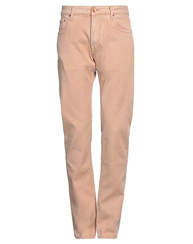 HAND PICKED 5-pocket Beige 98% Cotton, 2% Polyurethane