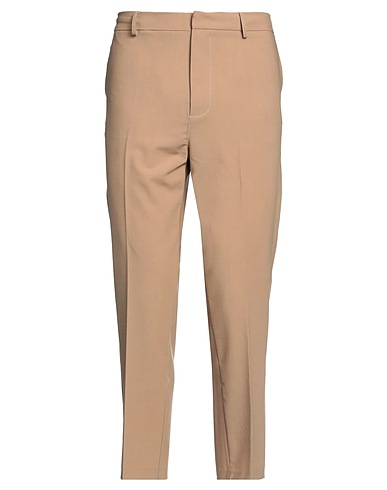 P.R.I.M.E. Casual trouser Beige 54% Polyester, 44% Wool, 2% Elastane