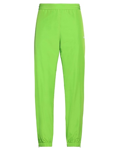 MSGM Casual pants Lime green 100% Polyester