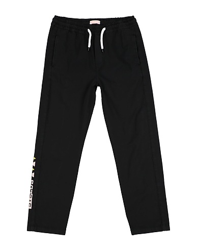 BYBLOS Casual pants Black 98% Cotton, 2% Elastane