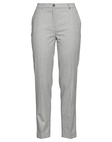 L.P. di L. PUCCI Casual trouser Grey 69% Polyester, 29% Viscose, 2% Elastane