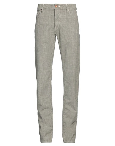 HAND PICKED Casual παντελόνι Στρατιωτικό πράσινο 97% Βαμβάκι, 3% Ελαστάνη