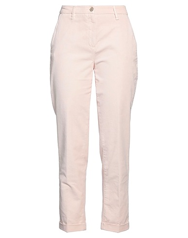 L.P. di L. PUCCI Casual pants Light pink 97% Cotton, 3% Elastane