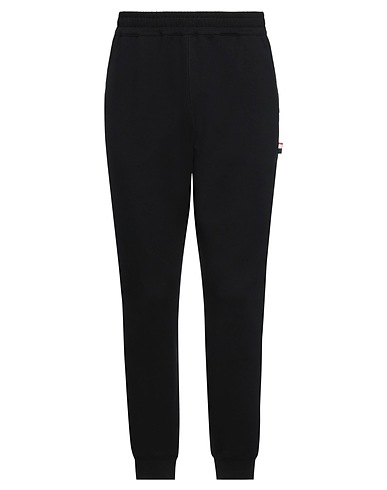 U.S.POLO ASSN. Casual trouser Black 75% Cotton, 20% Polyester, 5% Elastane