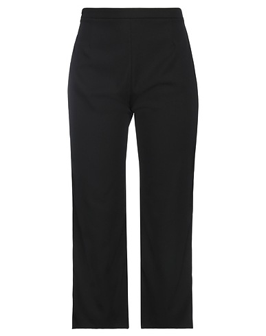 CORTE dei GONZAGA クラシックパンツ ブラック ポリエステル 96% / ポリウレタン 4%